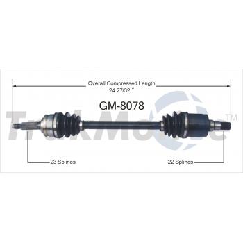 1994 Geo Metro CV Axle Shaft