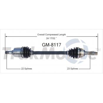 1986 Pontiac Firefly CV Axle Shaft