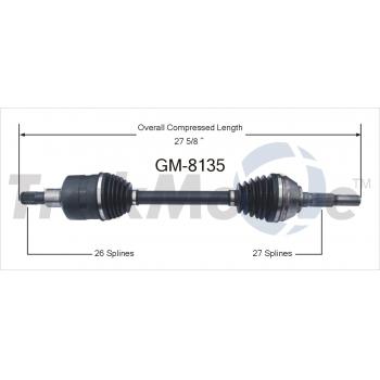 2004 GMC Envoy CV Axle Shaft