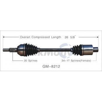 2008 Cadillac STS CV Axle Shaft