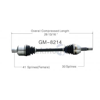 2008 Chevrolet Corvette CV Axle Shaft
