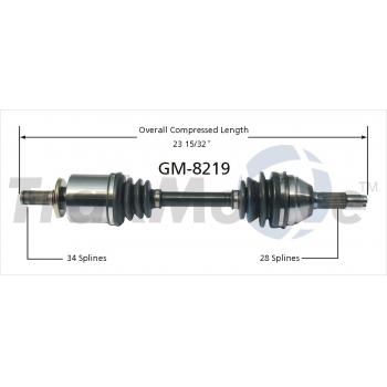 2005 Chevrolet Epica CV Axle Shaft