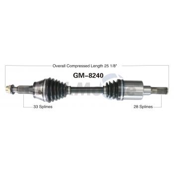 2010 Hummer H3T CV Axle Shaft