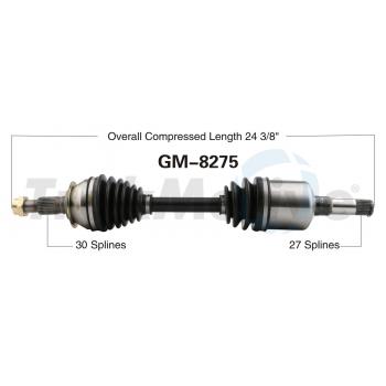 2015 Chevrolet Impala CV Axle Shaft