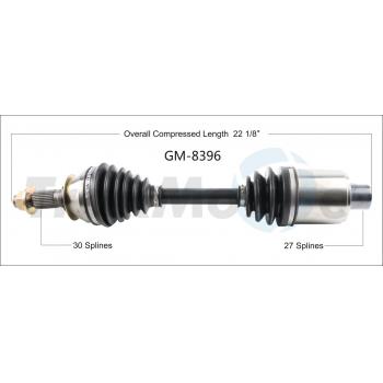 2017 Buick LaCrosse CV Axle Shaft