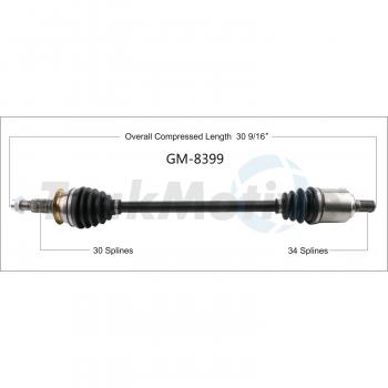 2017 Buick Envision CV Axle Shaft