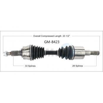 2021 GMC Canyon CV Axle Shaft