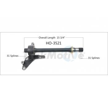 2010 Acura TL CV Intermediate Shaft Front Right TrakMotive HO3521 image 1 of 3