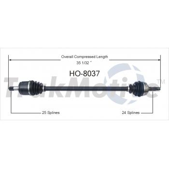 1983 Honda Accord CV Axle Shaft
