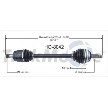 2003 Acura CL CV Axle Shaft