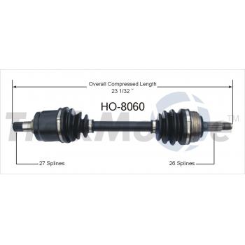 1987 Acura Integra CV Axle Shaft