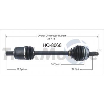 1990 Acura Legend CV Axle Shaft