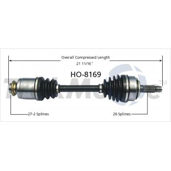 2006 Acura TSX CV Axle Shaft