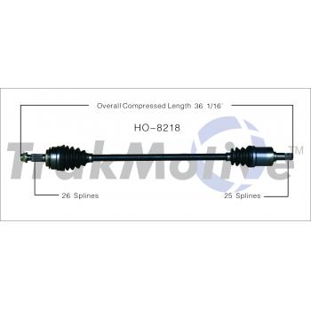 2009 Honda Civic CV Axle Shaft