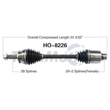 2005 Acura TL CV Axle Shaft Front Right TrakMotive HO8226 image 1 of 3