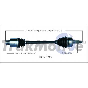 2005 Honda Odyssey CV Axle Shaft