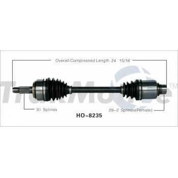 2010 Acura TL CV Axle Shaft