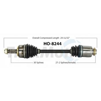 2008 Honda Accord CV Axle Shaft Front Right TrakMotive HO8244 image 1 of 3