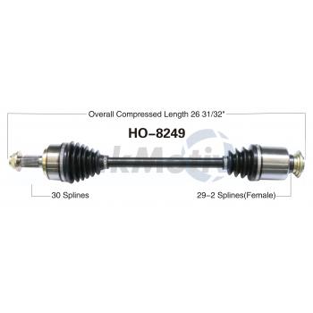 2011 Honda Ridgeline CV Axle Shaft