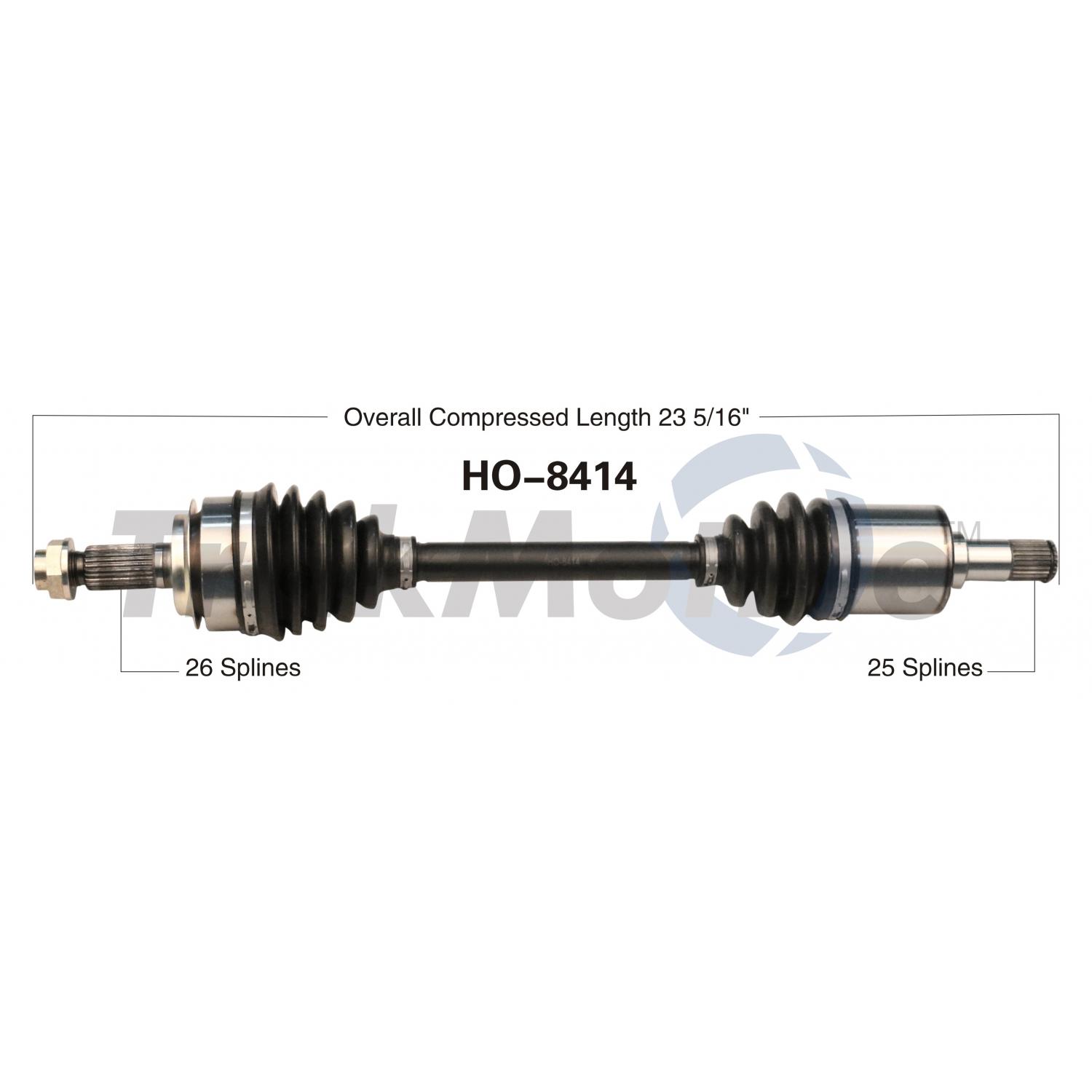 TrakMotive HO8414 - CV Axle Shaft TrakMotive HO8414 CV Axle Shaft product image 1 of 3