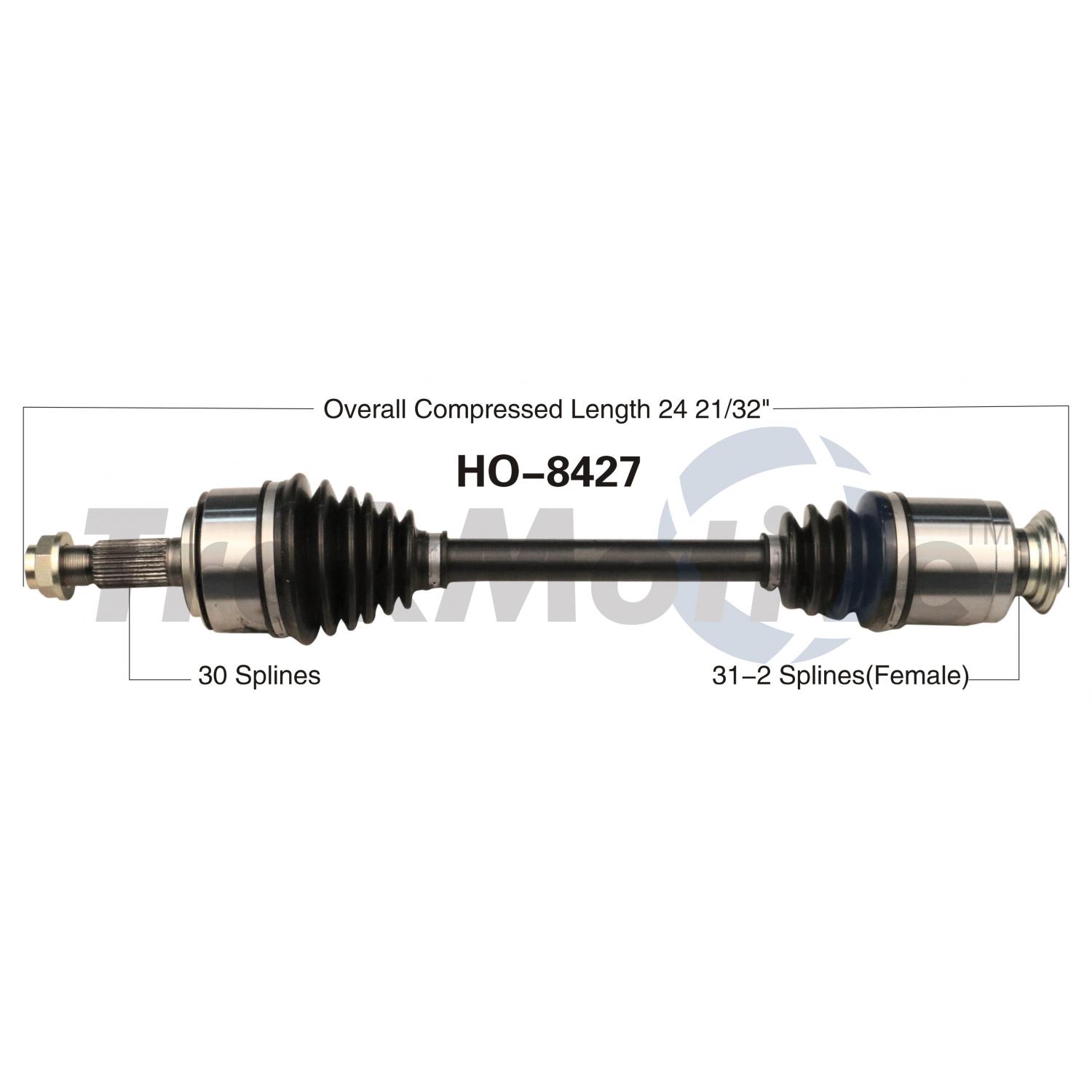 TrakMotive HO8427 - CV Axle Shaft TrakMotive HO8427 CV Axle Shaft product image 1 of 3