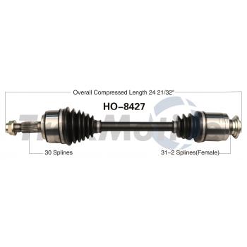 2014 Honda Accord CV Axle Shaft Front Right TrakMotive HO8427 image 1 of 3