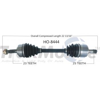 1987 Honda Civic CV Axle Shaft Front Right TrakMotive HO8444 image 1 of 3