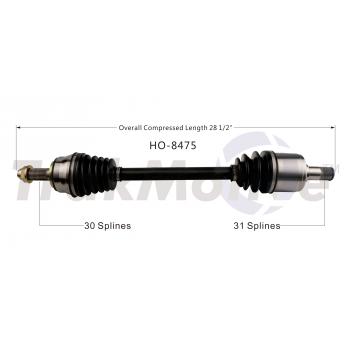 2015 Honda Odyssey CV Axle Shaft