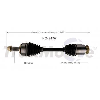 2012 Honda CR-V CV Axle Shaft Front Right TrakMotive HO8476 image 1 of 3