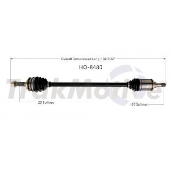 2016 Honda CR-V CV Axle Shaft Rear Right TrakMotive HO8480 image 1 of 3