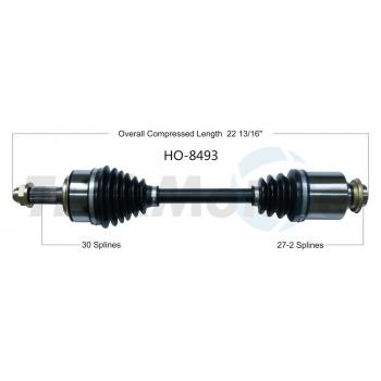 2016 Honda CR-V CV Axle Shaft Front Right TrakMotive HO8493 image 1 of 3