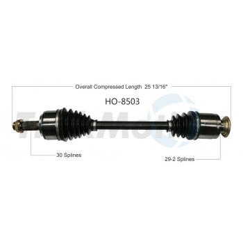 2012 Honda Crosstour CV Axle Shaft Front Right TrakMotive HO8503 image 1 of 3