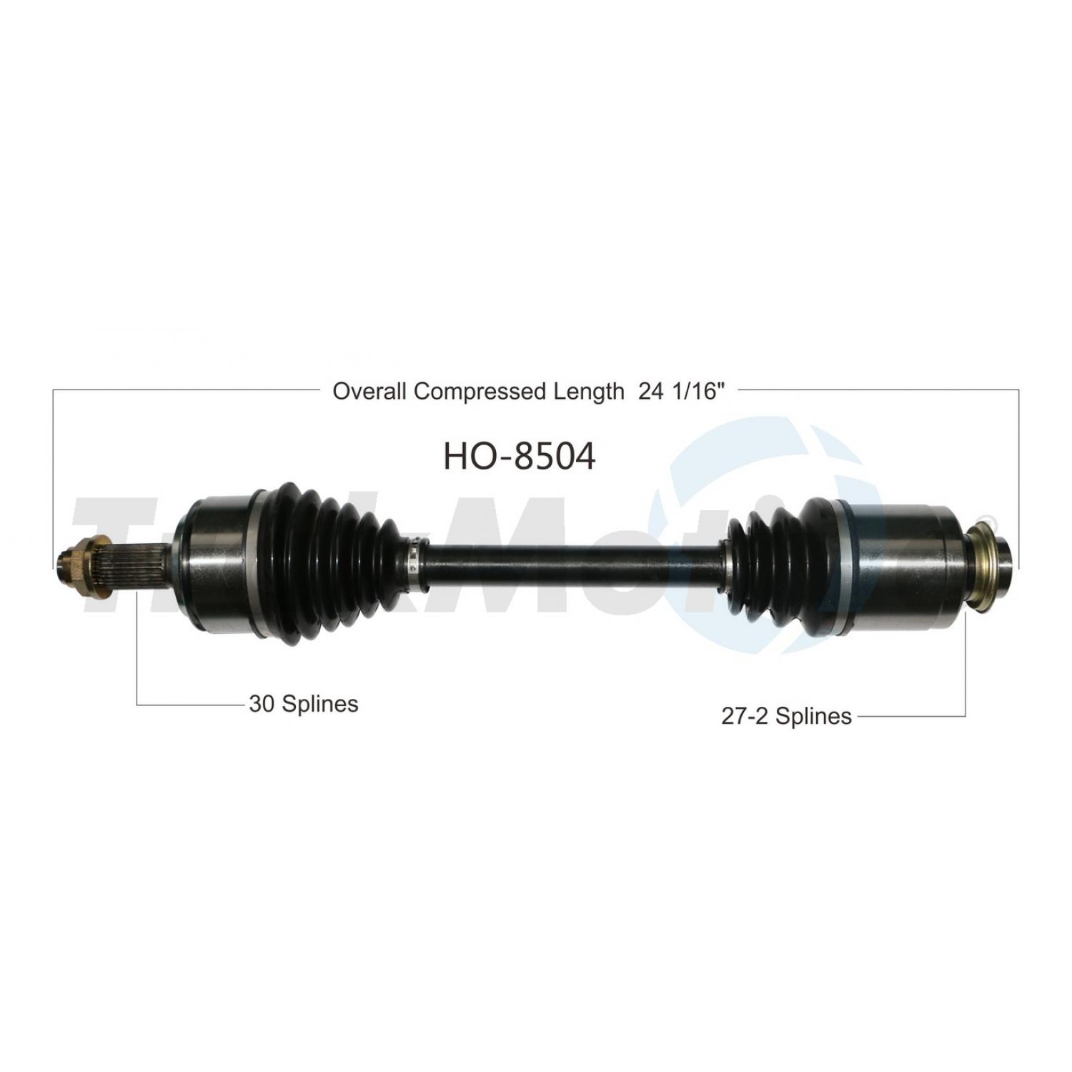TrakMotive HO8504 - CV Axle Shaft TrakMotive HO8504 CV Axle Shaft product image 1 of 3