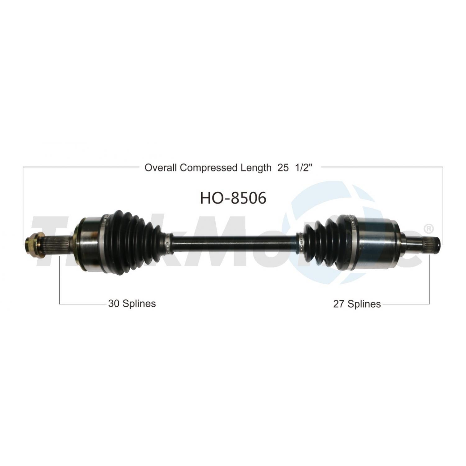 TrakMotive HO8506 - CV Axle Shaft TrakMotive HO8506 CV Axle Shaft product image 1 of 3