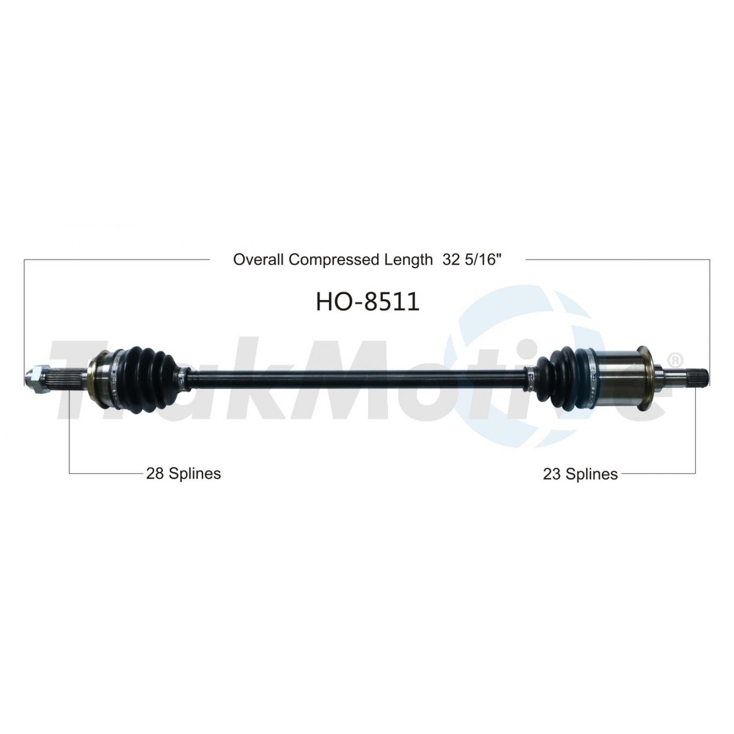 TrakMotive HO8511 - CV Axle Shaft TrakMotive HO8511 CV Axle Shaft product image 1 of 3