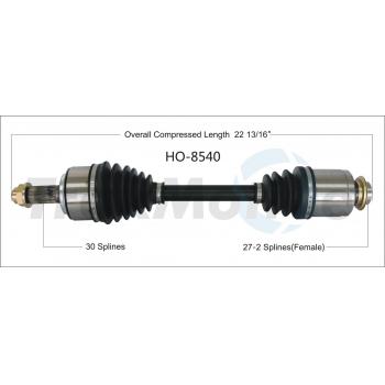 2015 Honda Accord CV Axle Shaft Front Right TrakMotive HO8540 image 1 of 3