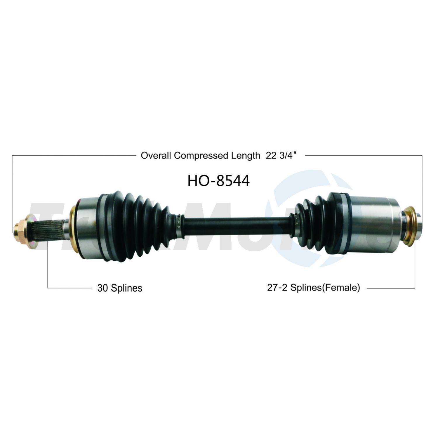 TrakMotive HO8544 - CV Axle Shaft TrakMotive HO8544 CV Axle Shaft product image 1 of 3
