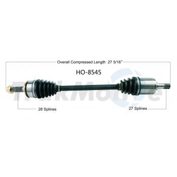 2021 Honda Civic CV Axle Shaft Front Left TrakMotive HO8545 image 1 of 3