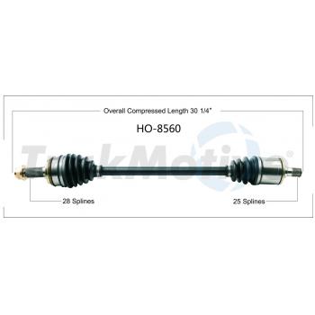 2017 Honda Pilot CV Axle Shaft