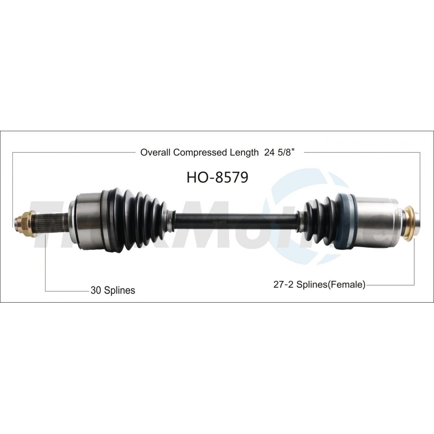 TrakMotive HO8579 - CV Axle Shaft TrakMotive HO8579 CV Axle Shaft product image 1 of 3
