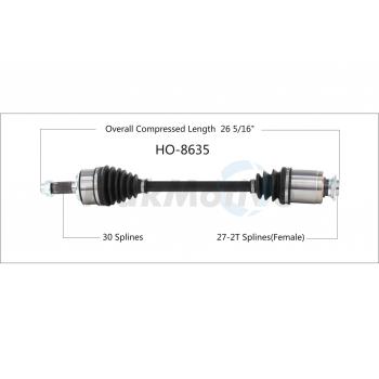 2022 Honda CR-V CV Axle Shaft Front Right TrakMotive HO8635 image 1 of 3