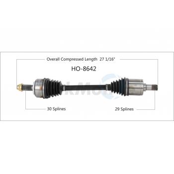 2020 Honda Accord CV Axle Shaft Front Left TrakMotive HO8642 image 1 of 3