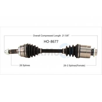 2011 Acura RL CV Axle Shaft
