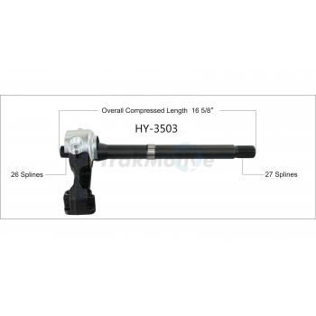 2015 Hyundai Tucson CV Intermediate Shaft Front Right TrakMotive HY3503 image 1 of 3