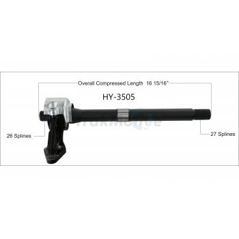 2015 Hyundai Tucson CV Intermediate Shaft Front Right TrakMotive HY3505 image 1 of 3