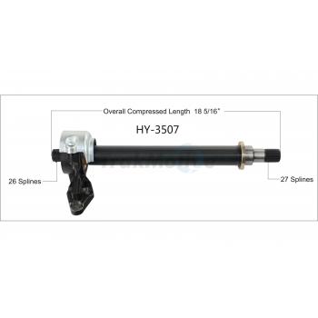 2014 Hyundai Tucson CV Intermediate Shaft Front Right TrakMotive HY3507 image 1 of 3