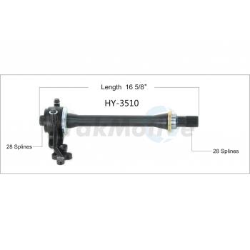 2009 Hyundai Santa Fe CV Intermediate Shaft Front Right TrakMotive HY3510 image 1 of 3