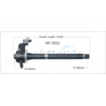 2009 Hyundai Santa Fe CV Intermediate Shaft Front Right TrakMotive HY3511 image 1 of 3