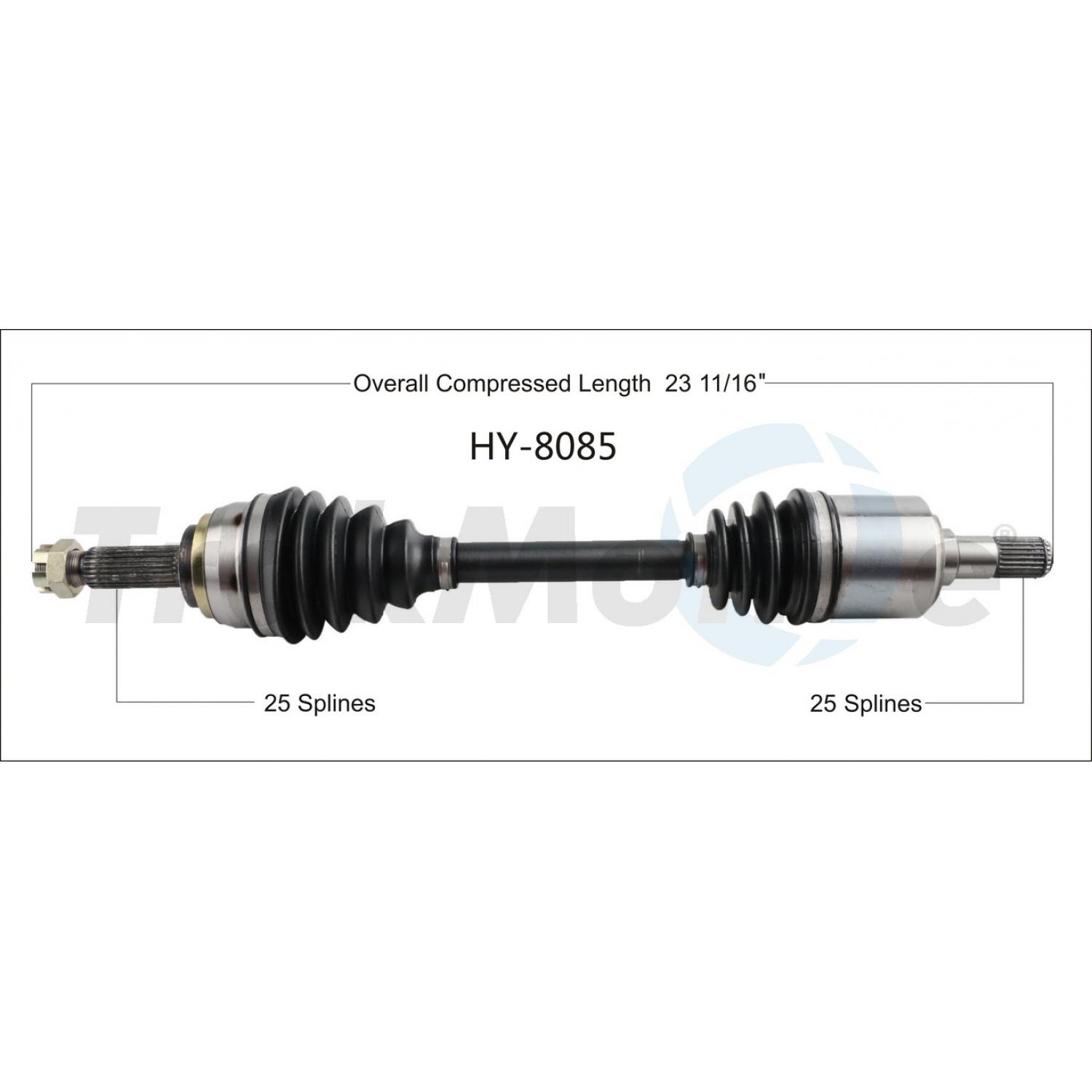 TrakMotive HY8085 - CV Axle Shaft TrakMotive HY8085 CV Axle Shaft product image 1 of 3