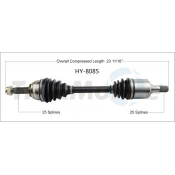 1985 Mitsubishi Cordia CV Axle Shaft